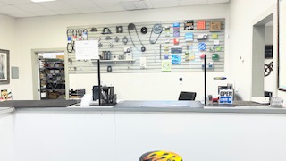 Bearings & Components, Inc. customer service counter in Miami